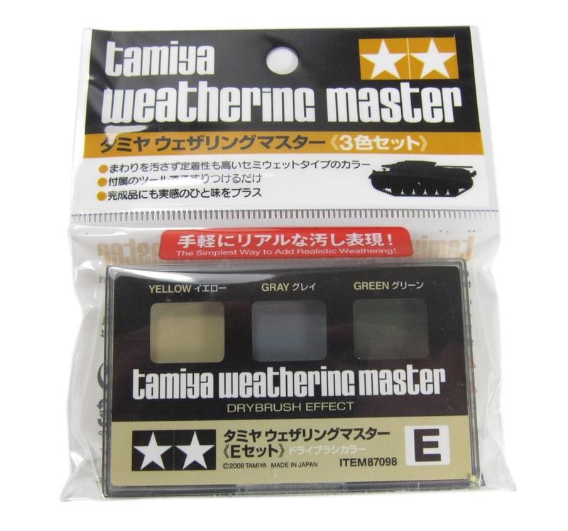 TAMIYA 87098 WEATHERING MASTER SET E