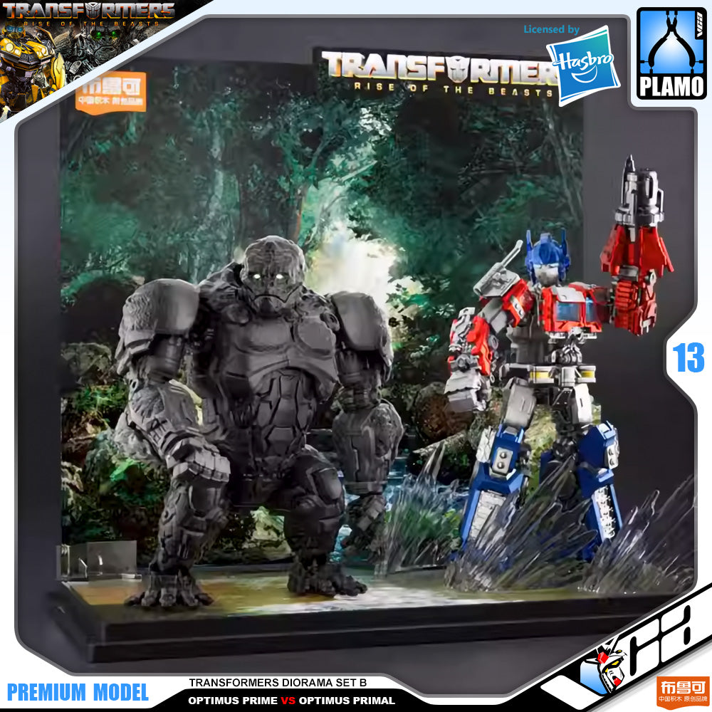 BLOKS SET B OPTIMUS PRIME VS OPTIMUS PRIMAL