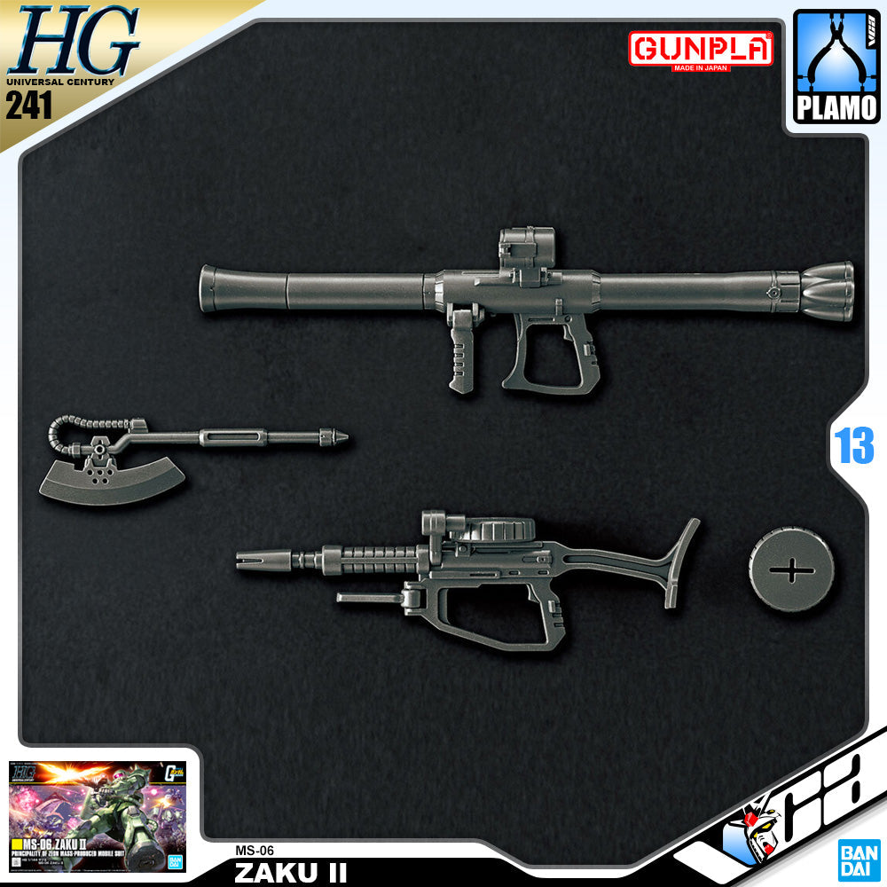 ใ๐ต๐๐๐๐๐๐๐๐๐ DELAYED JUN-2026ใ HG-UC MS-06 ZAKU II (2021)