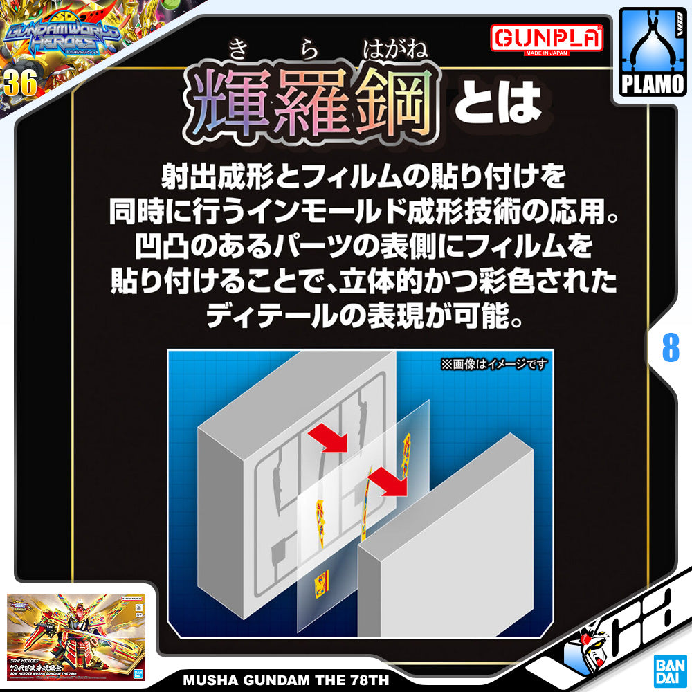 SDW MUSHA GUNDAM THE 78TH