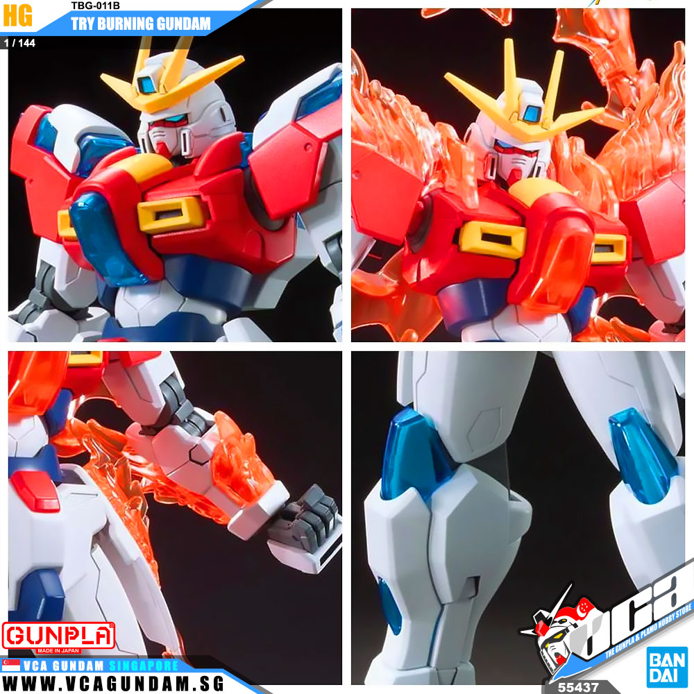 【🔵𝐁𝐀𝐂𝐊𝐎𝐑𝐃𝐄𝐑 AUG-2026】 HG-BF TRY BURNING GUNDAM