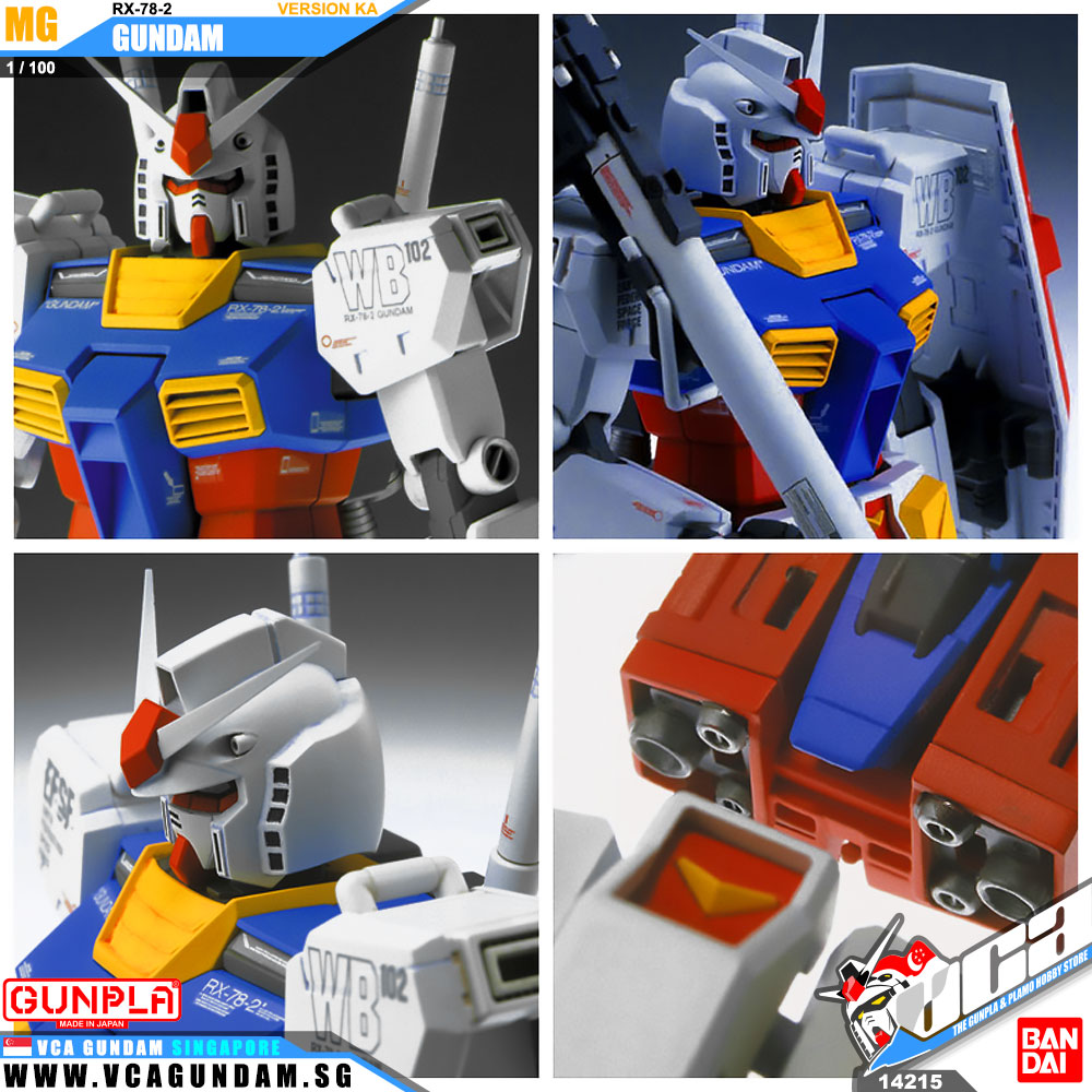 🔵𝐁𝐀𝐂𝐊𝐎𝐑𝐃𝐄𝐑 DELAYED JUN-2026】 MG RX-78-2 GUNDAM VER KA