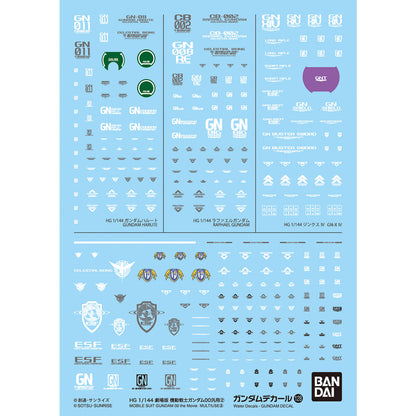 GUNDAM DECAL 128 MOBILE SUIT GUNDAM 00 THE MOVIE MULTIUSE 2