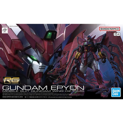 【🔵𝐁𝐀𝐂𝐊𝐎𝐑𝐃𝐄𝐑 DELAYED JUN-2026】 RG GUNDAM EPYON