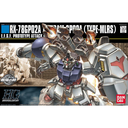 【🔵𝐁𝐀𝐂𝐊𝐎𝐑𝐃𝐄𝐑 JUN-2026】 HG-UC GUNDAM GP02A (TYPE-MLRS)