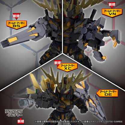 SDCS UNICORN GUNDAM 02 BANSHEE (DESTROY MODE)&BANSHEE NORN PARTS SET