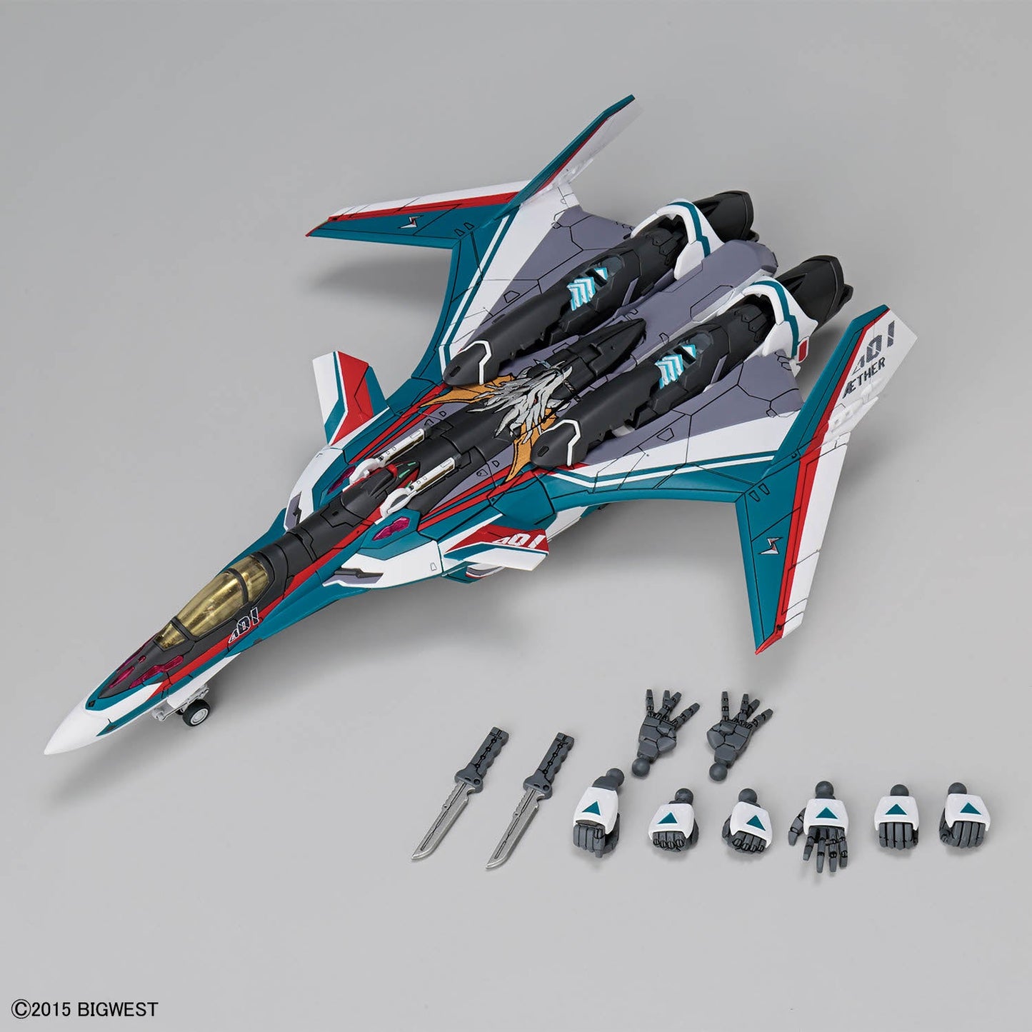HG 1/100 VF-31S SIEGFRIED (ARAD MOLDERS USE) DELUXE SET