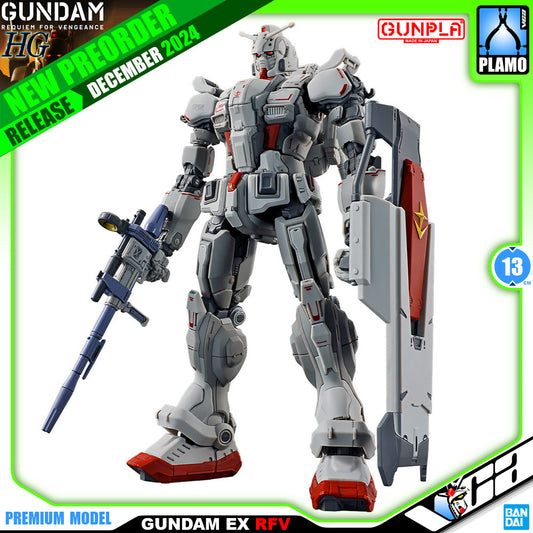 【🟢𝐏𝐑𝐄𝐎𝐑𝐃𝐄𝐑 DELAYED DEC/JAN-2026】 HG GUNDAM EX (RFV)