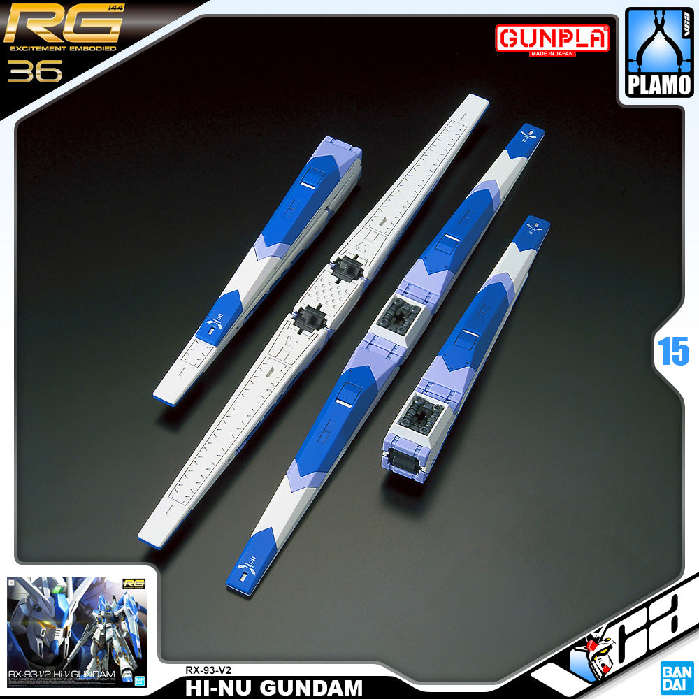 【🔵𝐁𝐀𝐂𝐊𝐎𝐑𝐃𝐄𝐑 DELAYED TO JUN-2026】 RG RX-93-V2 HI-NU GUNDAM