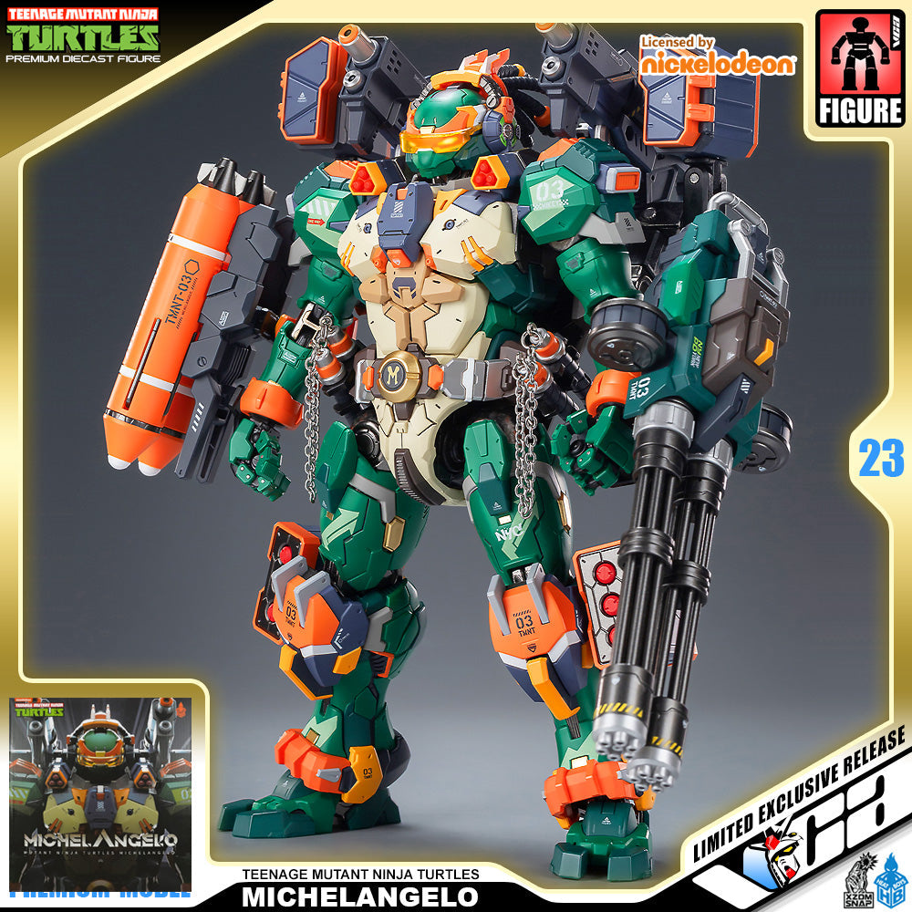 TMNT MICHELANGELO MECHA