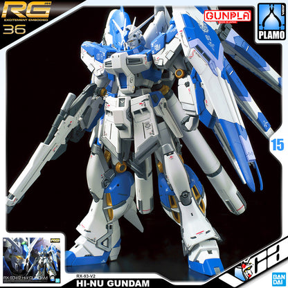 【🔵𝐁𝐀𝐂𝐊𝐎𝐑𝐃𝐄𝐑 DELAYED TO JUN-2026】 RG RX-93-V2 HI-NU GUNDAM