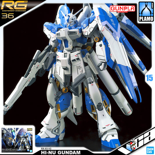 【🔵𝐁𝐀𝐂𝐊𝐎𝐑𝐃𝐄𝐑 DELAYED TO JUN-2026】 RG RX-93-V2 HI-NU GUNDAM