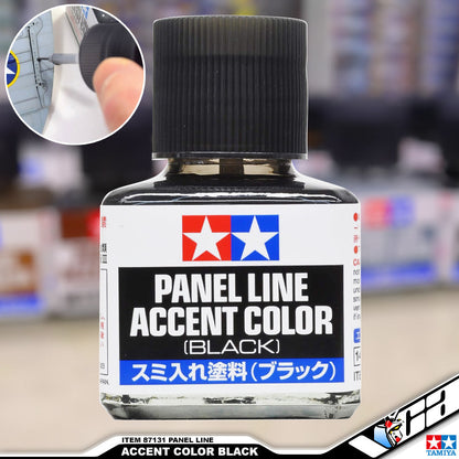 TAMIYA 87131 PANEL LINE ACCENT COLOR - BLACK