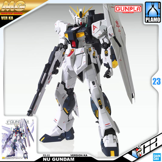 【🔵𝐁𝐀𝐂𝐊𝐎𝐑𝐃𝐄𝐑 DELAYED JUN-2026】 MG RX-93 NU GUNDAM VER KA