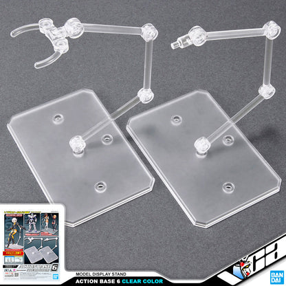 ACTION BASE 6 CLEAR COLOR (2 PCS PACK)