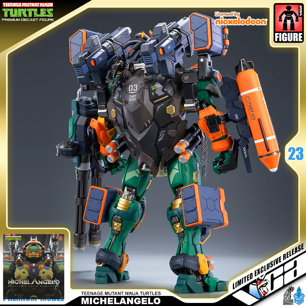 TMNT MICHELANGELO MECHA