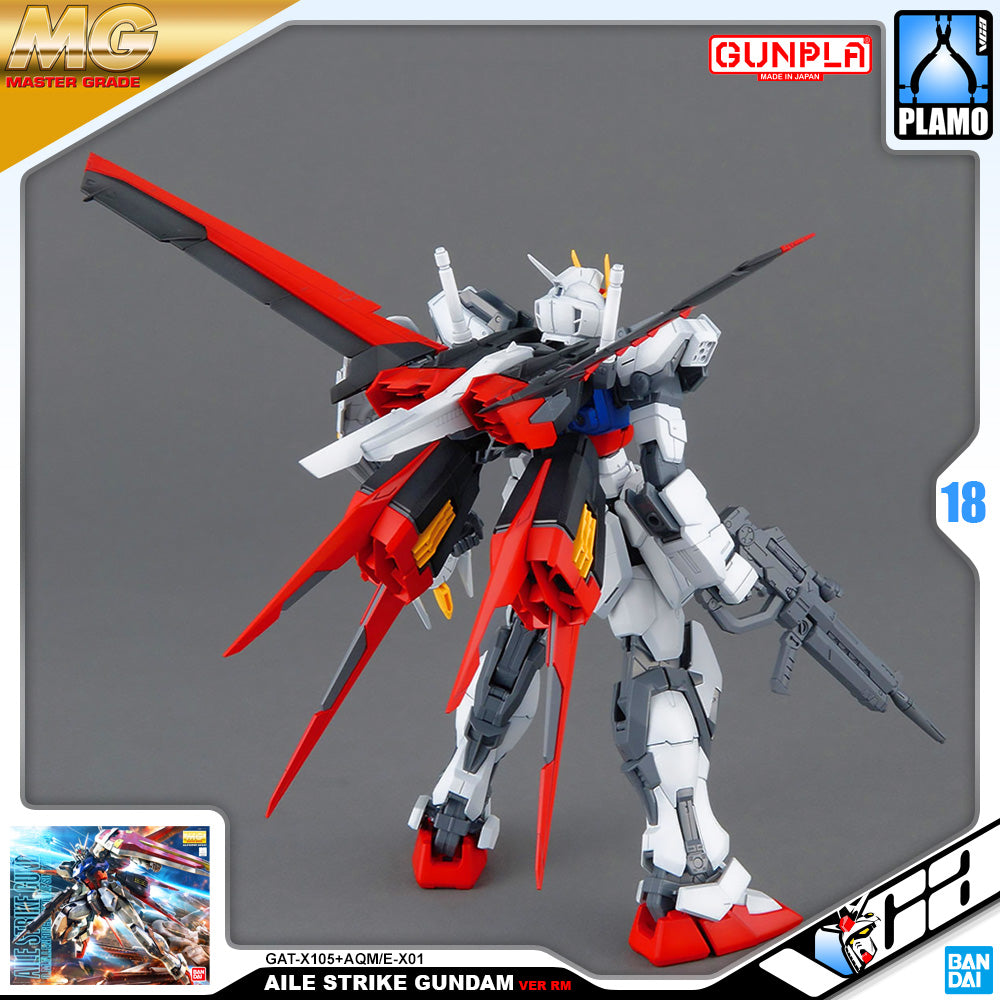 【🔵𝐁𝐀𝐂𝐊𝐎𝐑𝐃𝐄𝐑 DELAYED JUN-2026】 MG AILE STRIKE GUNDAM VER RM