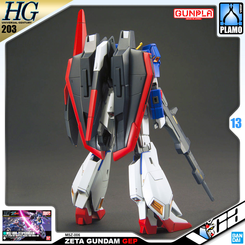 【🔵𝐁𝐀𝐂𝐊𝐎𝐑𝐃𝐄𝐑 OCT-2026】 HG-UC ZETA GUNDAM - GEP VER