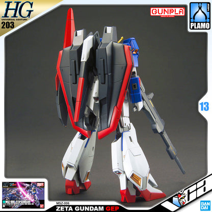 【🔵𝐁𝐀𝐂𝐊𝐎𝐑𝐃𝐄𝐑 OCT-2026】 HG-UC ZETA GUNDAM - GEP VER