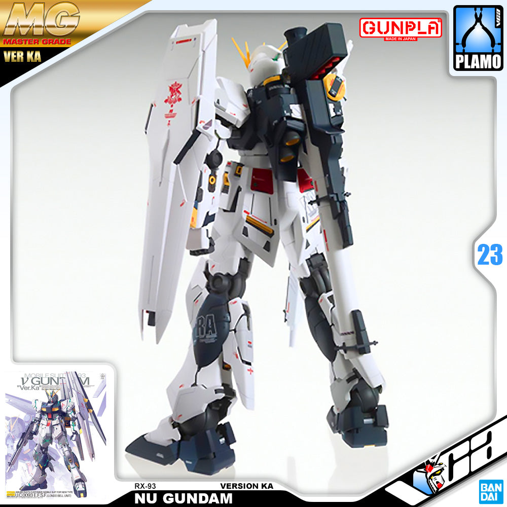 【🔵𝐁𝐀𝐂𝐊𝐎𝐑𝐃𝐄𝐑 DELAYED JUN-2026】 MG RX-93 NU GUNDAM VER KA