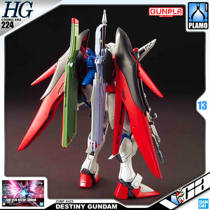 【🔵𝐁𝐀𝐂𝐊𝐎𝐑𝐃𝐄𝐑 OCT-2026】 HG-CE DESTINY GUNDAM (COSMIC ERA)