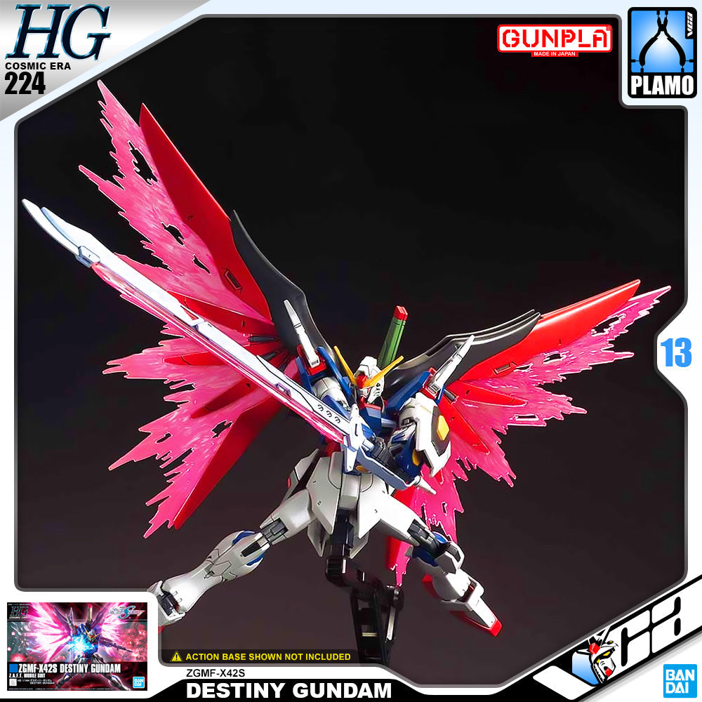 【🔵𝐁𝐀𝐂𝐊𝐎𝐑𝐃𝐄𝐑 OCT-2026】 HG-CE DESTINY GUNDAM (COSMIC ERA)