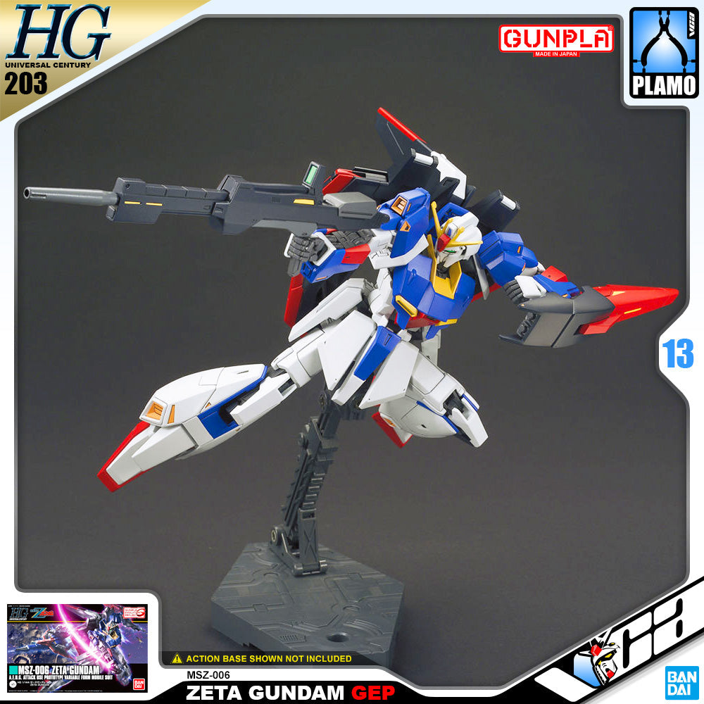 【🔵𝐁𝐀𝐂𝐊𝐎𝐑𝐃𝐄𝐑 OCT-2026】 HG-UC ZETA GUNDAM - GEP VER