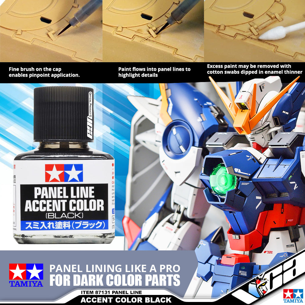 TAMIYA 87131 PANEL LINE ACCENT COLOR - BLACK