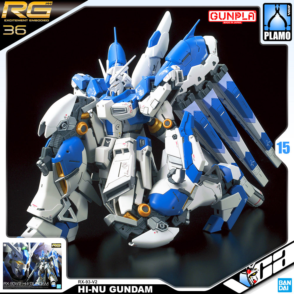 【🔵𝐁𝐀𝐂𝐊𝐎𝐑𝐃𝐄𝐑 DELAYED TO JUN-2026】 RG RX-93-V2 HI-NU GUNDAM