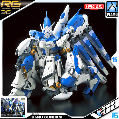 【🔵𝐁𝐀𝐂𝐊𝐎𝐑𝐃𝐄𝐑 DELAYED TO JUN-2026】 RG RX-93-V2 HI-NU GUNDAM