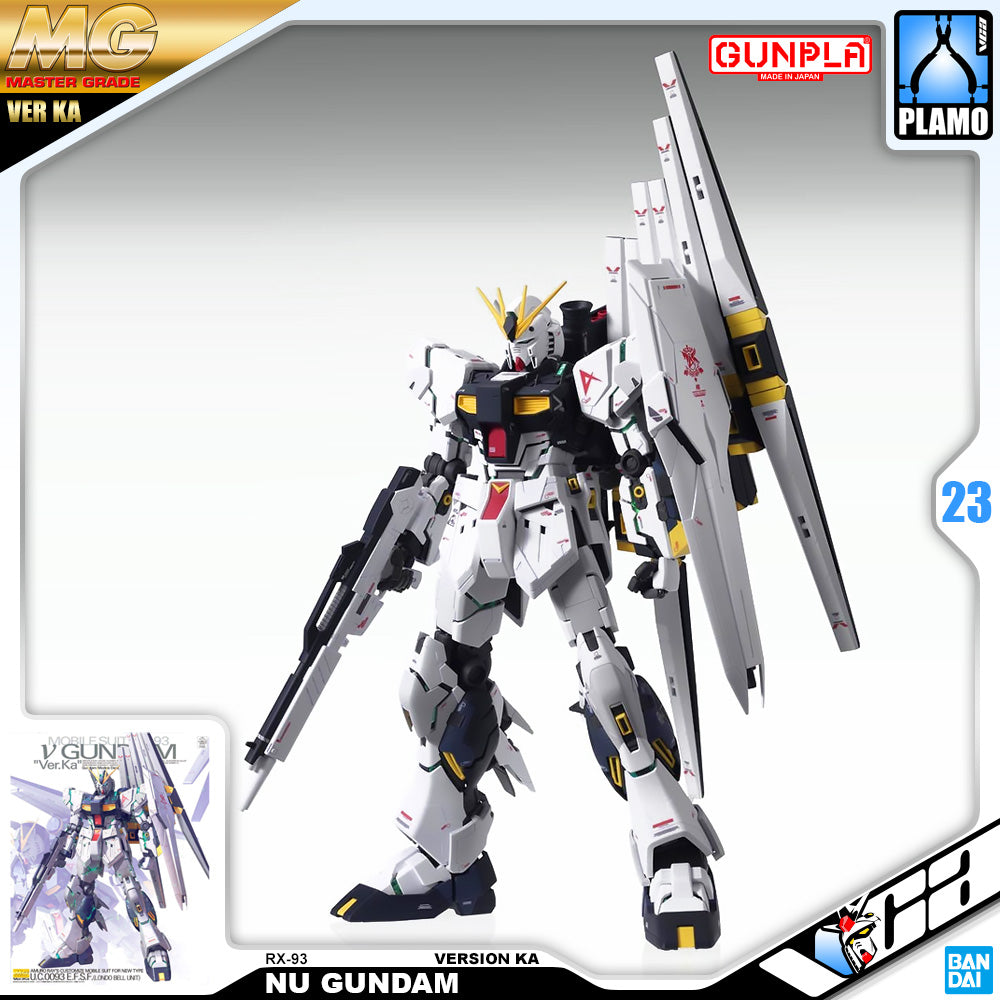 【🔵𝐁𝐀𝐂𝐊𝐎𝐑𝐃𝐄𝐑 DELAYED JUN-2026】 MG RX-93 NU GUNDAM VER KA