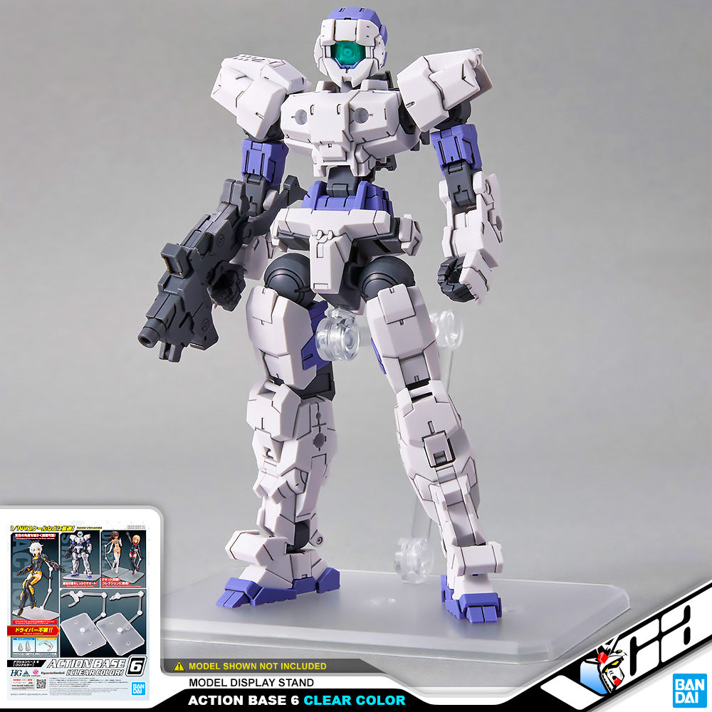 ACTION BASE 6 CLEAR COLOR (2 PCS PACK)