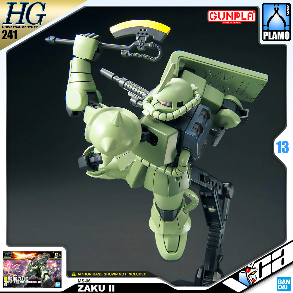 【🔵𝐁𝐀𝐂𝐊𝐎𝐑𝐃𝐄𝐑 DELAYED JUN-2026】 HG-UC MS-06 ZAKU II (2021)