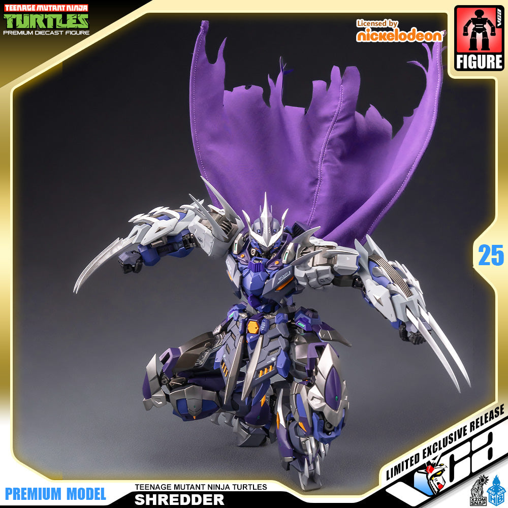 HEAT BOYS X SNAP DESIGN TMNT SHREDDER MECHA