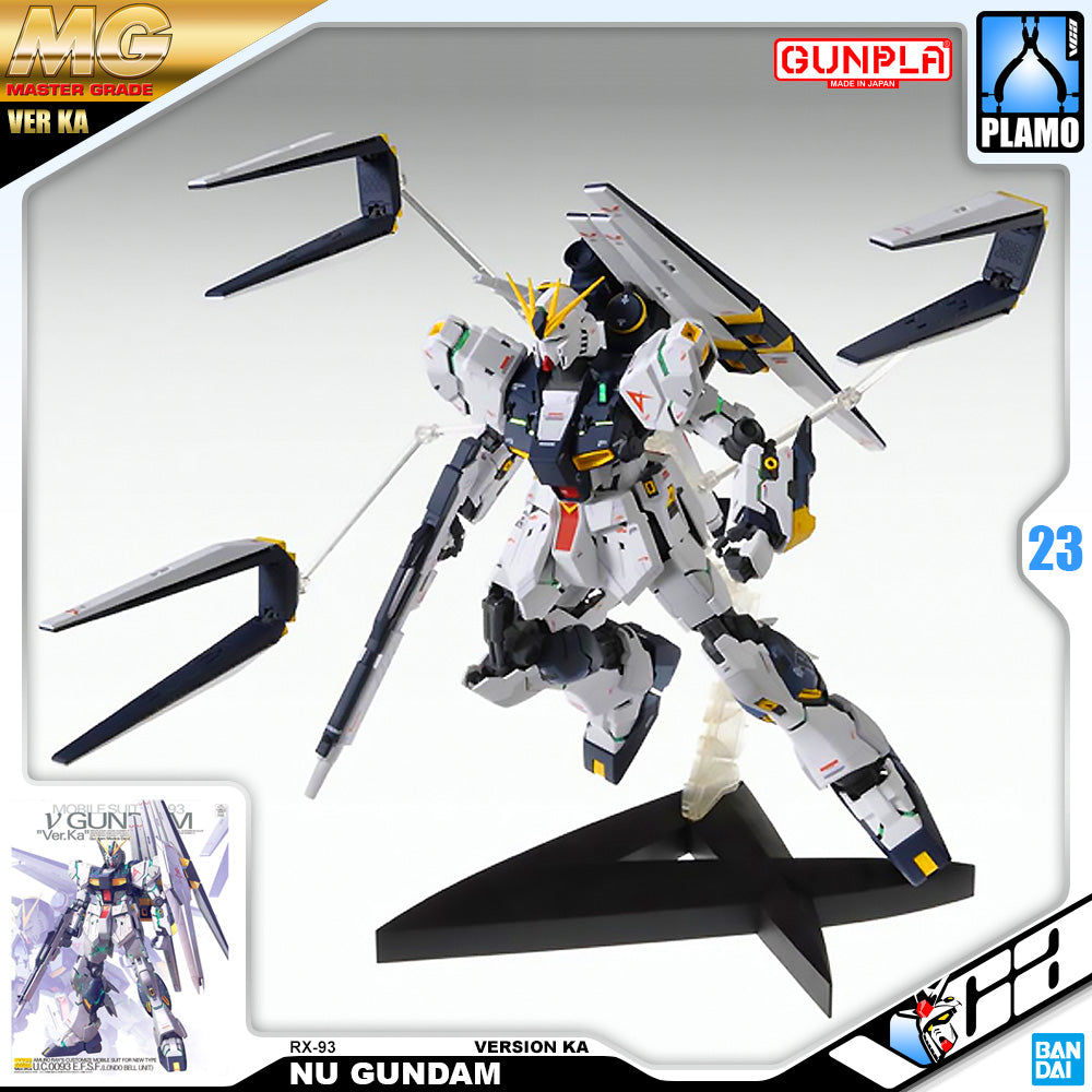 【🔵𝐁𝐀𝐂𝐊𝐎𝐑𝐃𝐄𝐑 DELAYED JUN-2026】 MG RX-93 NU GUNDAM VER KA