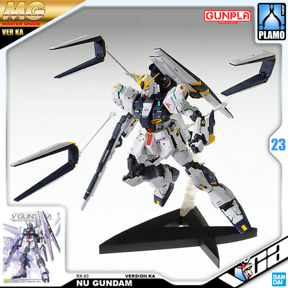 【🔵𝐁𝐀𝐂𝐊𝐎𝐑𝐃𝐄𝐑 DELAYED JUN-2026】 MG RX-93 NU GUNDAM VER KA
