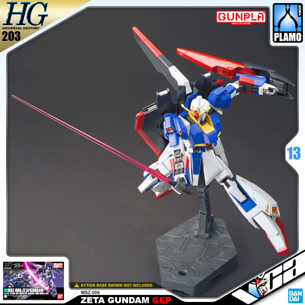 【🔵𝐁𝐀𝐂𝐊𝐎𝐑𝐃𝐄𝐑 OCT-2026】 HG-UC ZETA GUNDAM - GEP VER