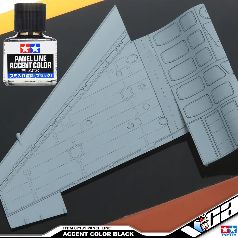 TAMIYA 87131 PANEL LINE ACCENT COLOR - BLACK