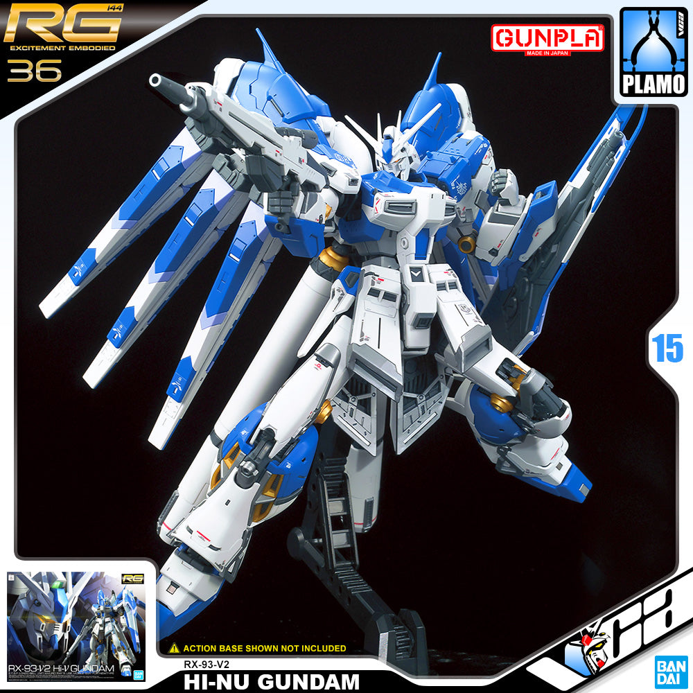 【🔵𝐁𝐀𝐂𝐊𝐎𝐑𝐃𝐄𝐑 DELAYED TO JUN-2026】 RG RX-93-V2 HI-NU GUNDAM