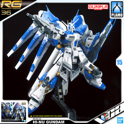 【🔵𝐁𝐀𝐂𝐊𝐎𝐑𝐃𝐄𝐑 DELAYED TO JUN-2026】 RG RX-93-V2 HI-NU GUNDAM
