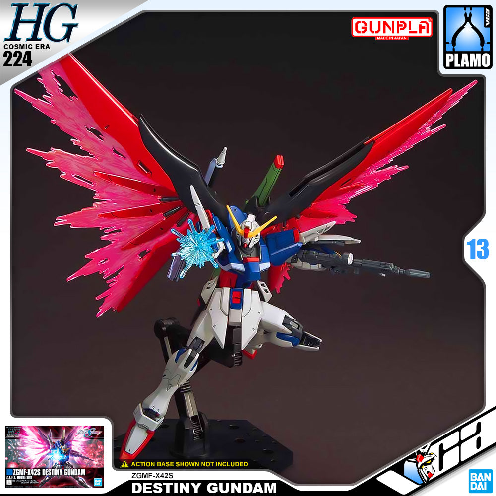 【🔵𝐁𝐀𝐂𝐊𝐎𝐑𝐃𝐄𝐑 OCT-2026】 HG-CE DESTINY GUNDAM (COSMIC ERA)