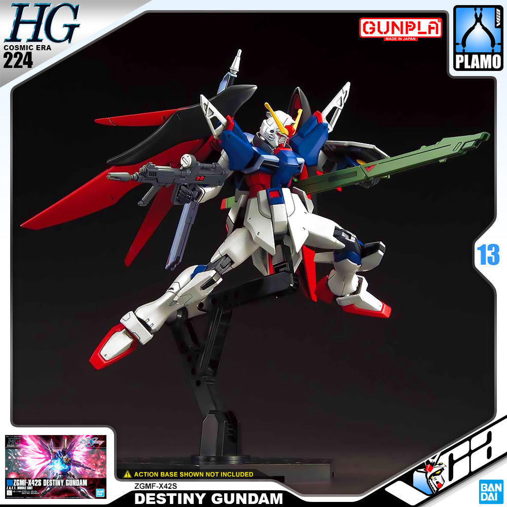 【🔵𝐁𝐀𝐂𝐊𝐎𝐑𝐃𝐄𝐑 OCT-2026】 HG-CE DESTINY GUNDAM (COSMIC ERA)