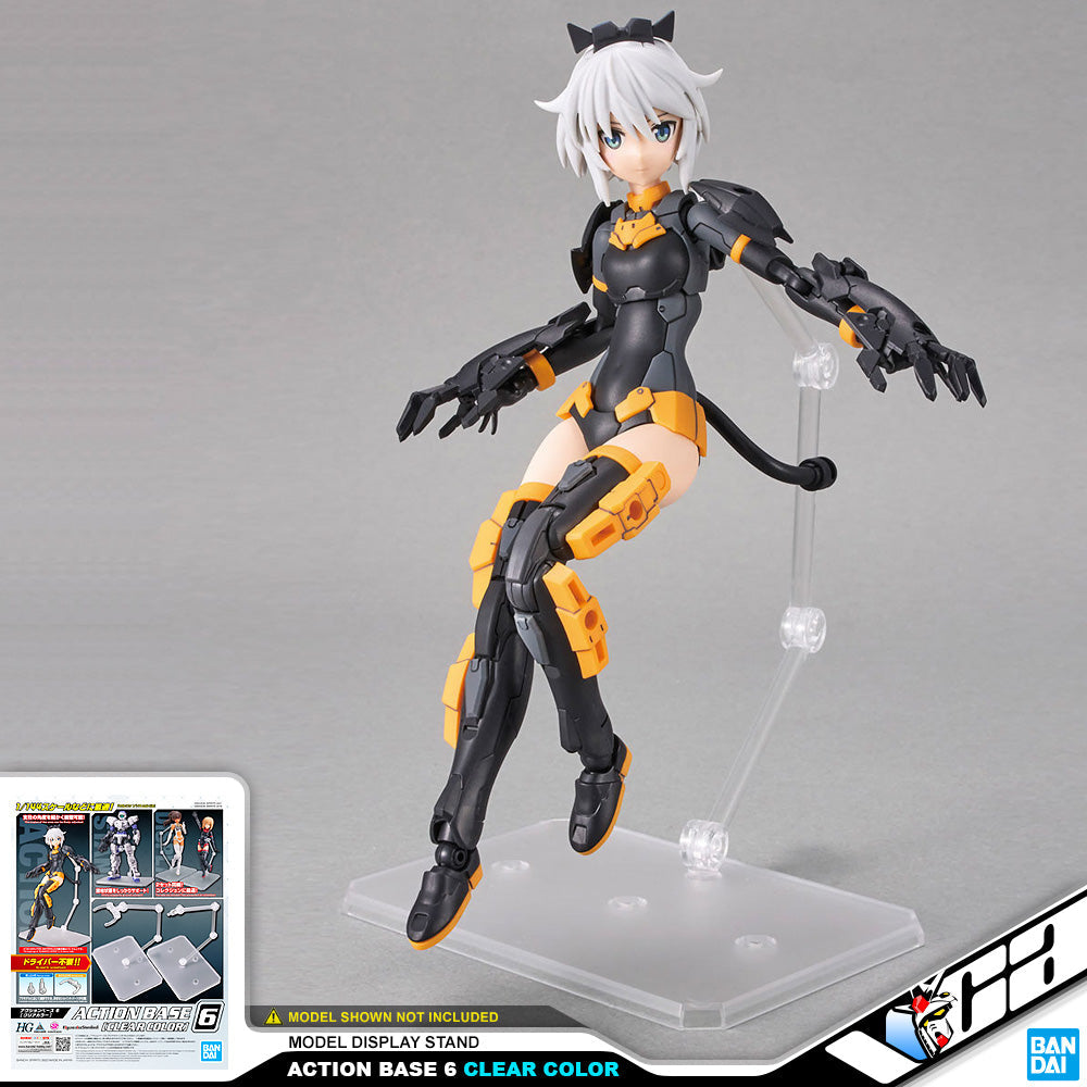ACTION BASE 6 CLEAR COLOR (2 PCS PACK)