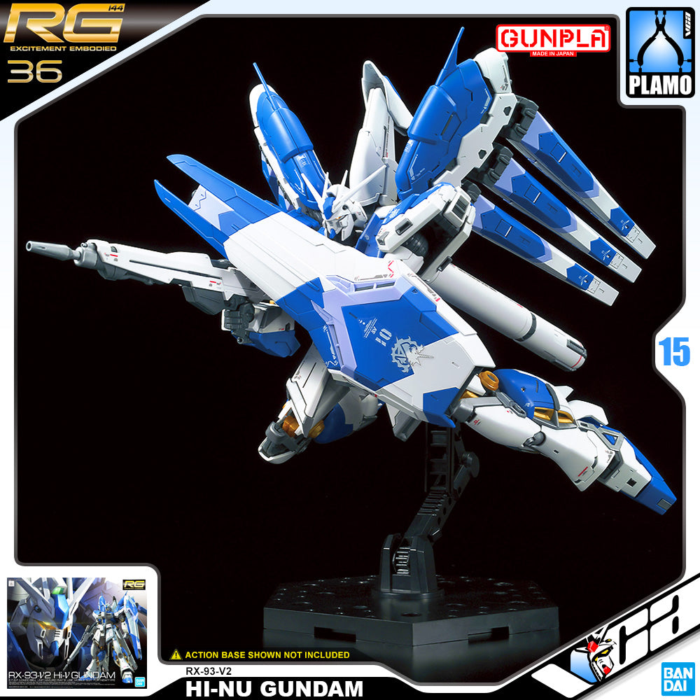 【🔵𝐁𝐀𝐂𝐊𝐎𝐑𝐃𝐄𝐑 DELAYED TO JUN-2026】 RG RX-93-V2 HI-NU GUNDAM