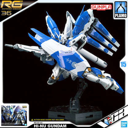 【🔵𝐁𝐀𝐂𝐊𝐎𝐑𝐃𝐄𝐑 DELAYED TO JUN-2026】 RG RX-93-V2 HI-NU GUNDAM