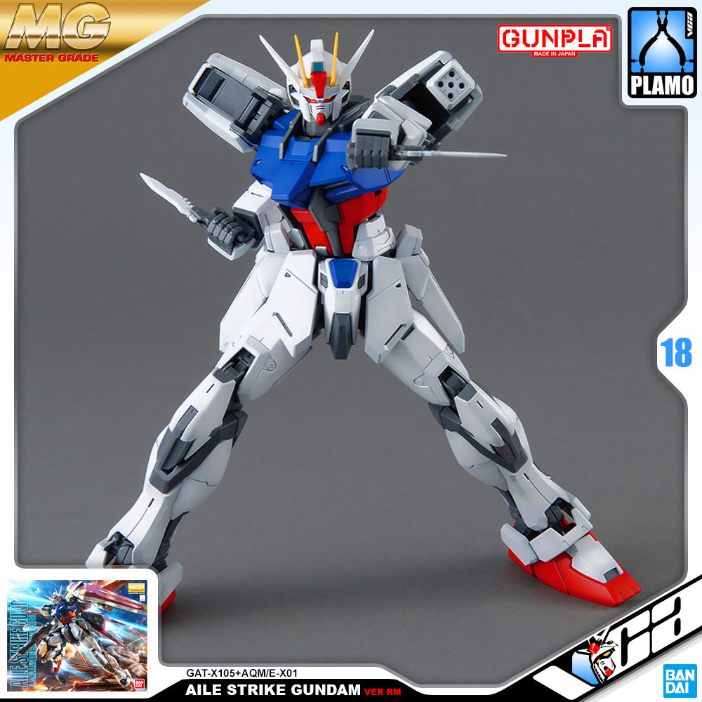 【🔵𝐁𝐀𝐂𝐊𝐎𝐑𝐃𝐄𝐑 DELAYED JUN-2026】 MG AILE STRIKE GUNDAM VER RM