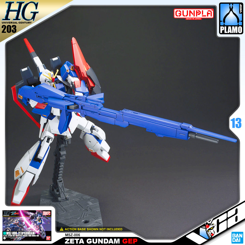【🔵𝐁𝐀𝐂𝐊𝐎𝐑𝐃𝐄𝐑 OCT-2026】 HG-UC ZETA GUNDAM - GEP VER