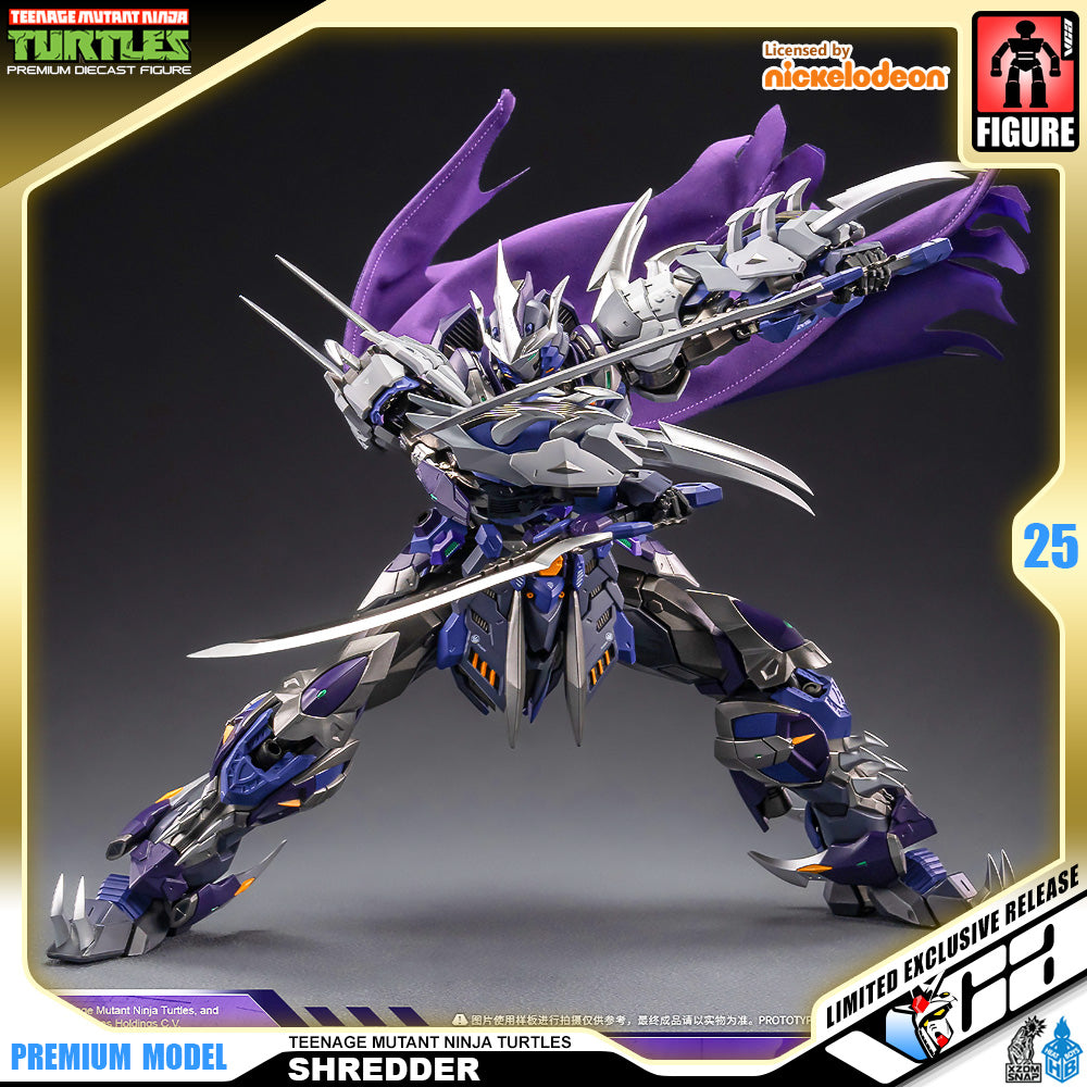 HEAT BOYS X SNAP DESIGN TMNT SHREDDER MECHA