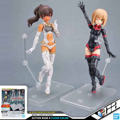 ACTION BASE 6 CLEAR COLOR (2 PCS PACK)