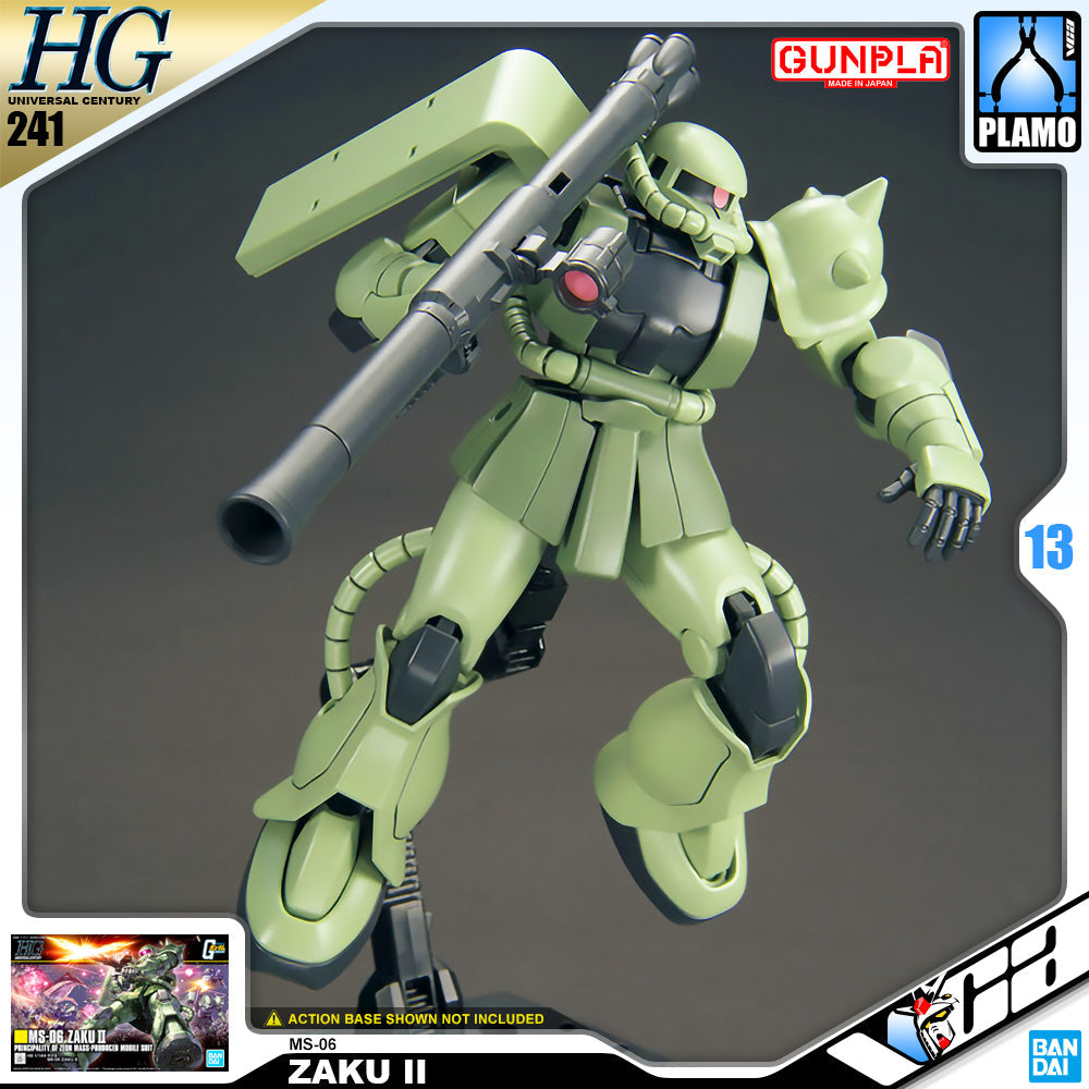 【🔵𝐁𝐀𝐂𝐊𝐎𝐑𝐃𝐄𝐑 DELAYED JUN-2026】 HG-UC MS-06 ZAKU II (2021)
